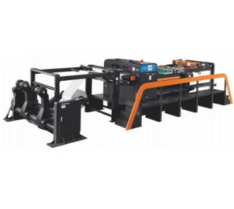 高精密单螺旋分切机双卷机型